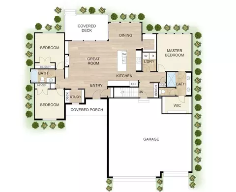 Floorplan - 9646 W Cedar Ln, Maize, KS 67101 photo 1 of 2