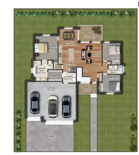 Floorplan - 4455 N Grey Meadows St, Maize, KS 67101 photo 1 of 2