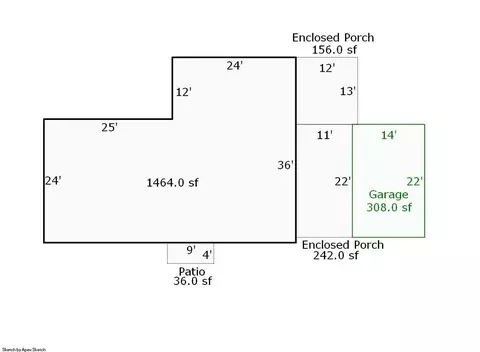 Floorplan - 120 E 9th, Halstead, KS 67056 photo 1 of 1