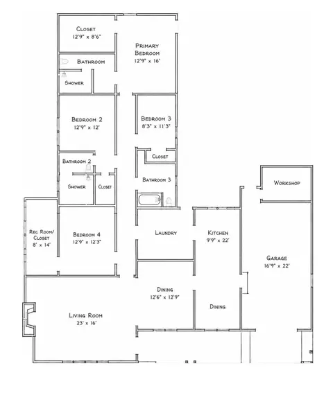 Floorplan - 321 E Main St, Sterling, KS 67579 photo 1 of 1