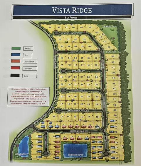 534 N Forresthills Ct Lot 23 Block A Vista Ridge 2nd Addition #LOT 23, BLOCK A, VISTA RIDGE 2ND, Andover, KS 67002