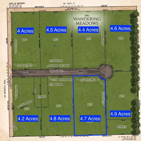 0 SW 161st St #LOT 6, Rose Hill, KS 67133