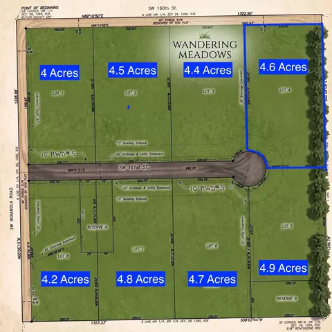 0 SW 161st St #LOT 4, Rose Hill, KS 67133