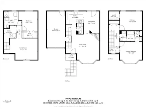 Floorplan - 1706 Evergreen Ct, Derby, KS 67037 photo 1 of 1