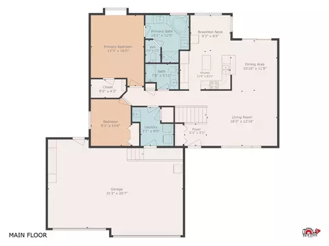 Floorplan - 333 E Quail Ridge St, Mulvane, KS 67110 photo 1 of 2