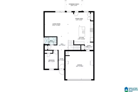 Floorplan - 232 Shepherds Loop, Jasper, AL 35504 photo 1 of 3