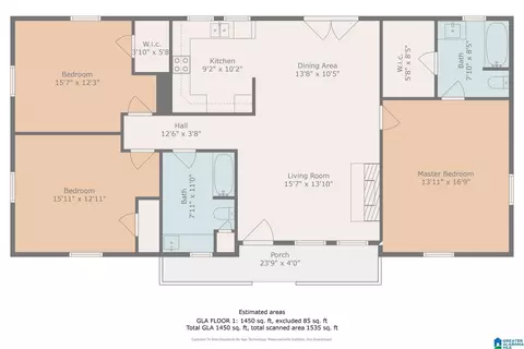 Floorplan - 283 Coves Point Dr, Riverside, AL 35135 photo 1 of 1