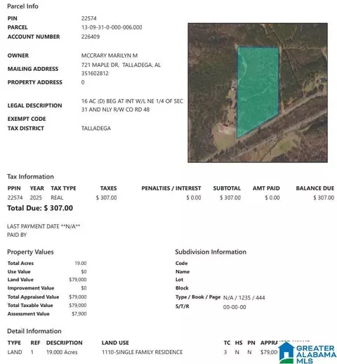 00 Renfroe Rd #1, Talladega, AL 35160