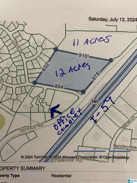6032 Service Rd #ACREAGE, Trussville, AL 35235