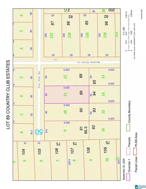 0 0 Pine Glen Rd #89, Talladega, AL 35160