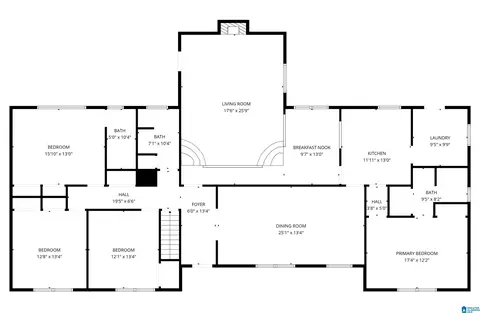 Floorplan - 4863 Eulaton Rd, Anniston, AL 36201 photo 4 of 5