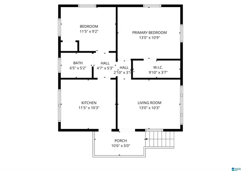 Floorplan - 4845 Eulaton Rd, Anniston, AL 36201 photo 3 of 4
