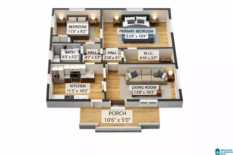 Floorplan - 4845 Eulaton Rd, Anniston, AL 36201 photo 1 of 4