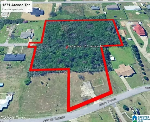 1571 Arcade Ter #2.45 ACRES, Hueytown, AL 35023