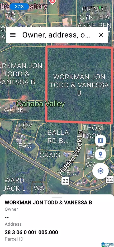 0 Hidden Creek Ln #1, Montevallo, AL 35115