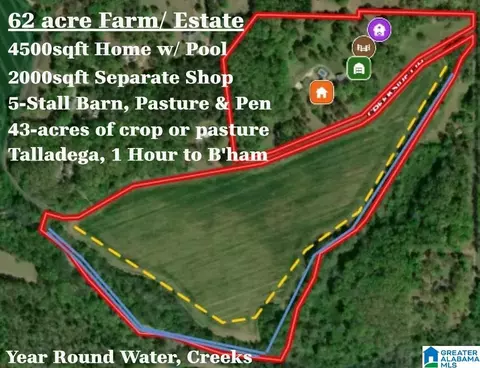 1115 Creekside Cir, Talladega, AL 35160