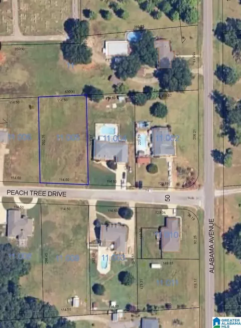 0 Peach Tree Dr #LOT 2, Thorsby, AL 35171