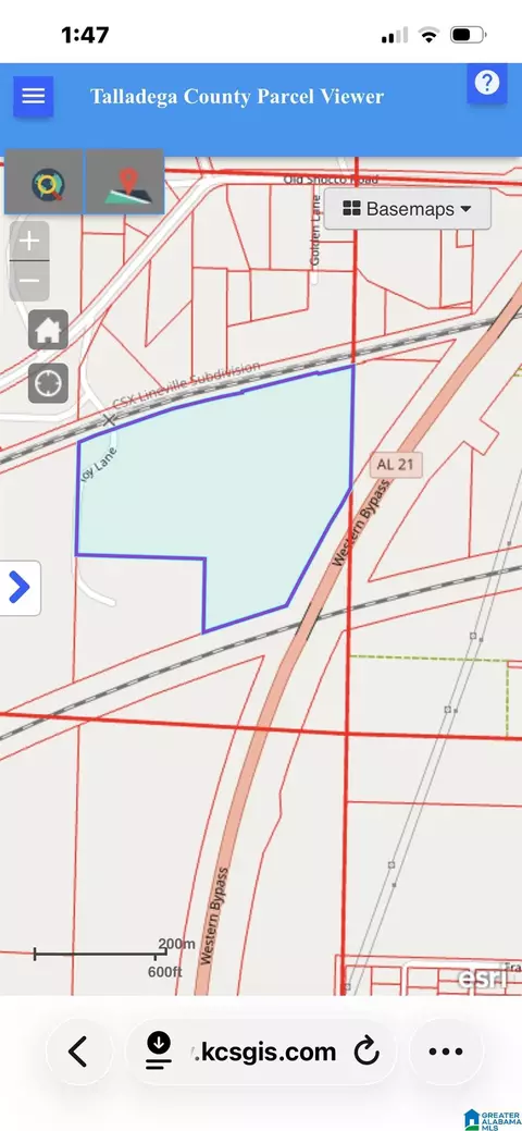 000 Old Sylacauga Hwy #25 ACRES, Talladega, AL 35160