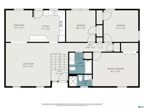 Floorplan - 355 Comanche St, Montevallo, AL 35115 photo 1 of 2