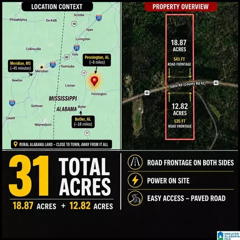 edna road, County, AL 36922