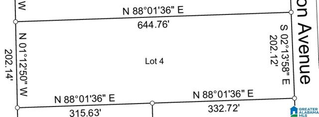 0 Peterson Ave #LOT 4, Thorsby, AL 35171