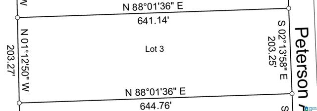 0 Peterson Ave #LOT 3, Thorsby, AL 35171