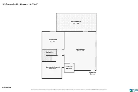 Floorplan - 103 Comanche Cir, Alabaster, AL 35007 photo 3 of 3