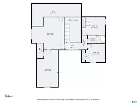 Floorplan - 369 Strathaven Dr, Pelham, AL 35124 photo 2 of 2