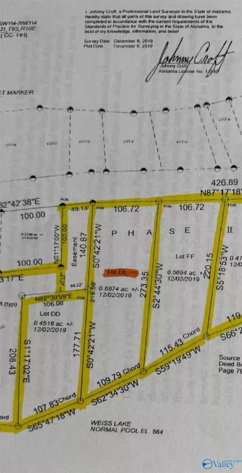 Ee Moneys Bend Road, Cedar Bluff, AL 35959 photo 2