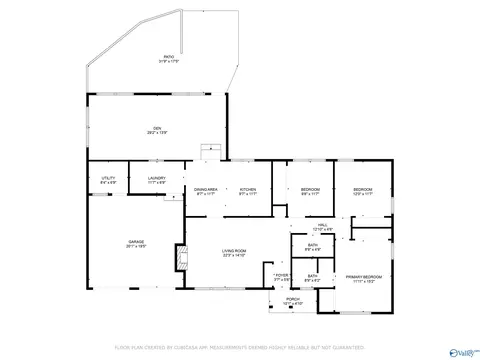 Floorplan - 89 Bell Dr, Trinity, AL 35673 photo 1 of 1