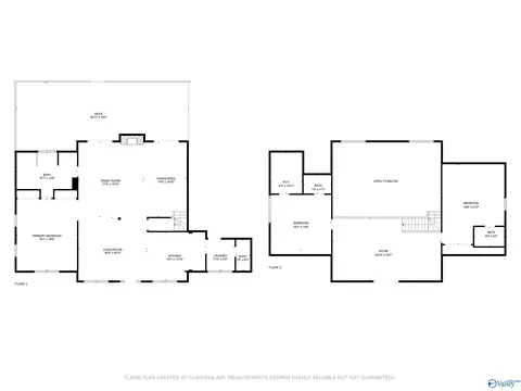 Floorplan - 1255 County Road 642, Cedar Bluff, AL 35959 photo 1 of 1