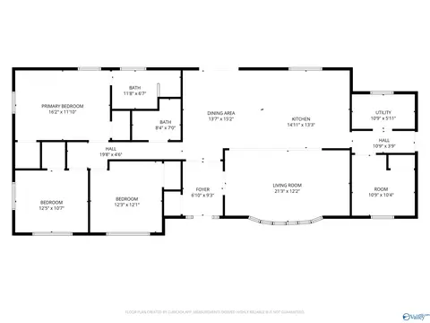 Floorplan - 1707 Old Cullman Rd, Arab, AL 35016 photo 1 of 1