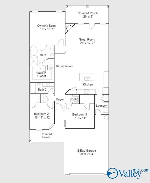 Floorplan - 133 Protestant Dr, Madison, AL 35758 photo 1 of 1