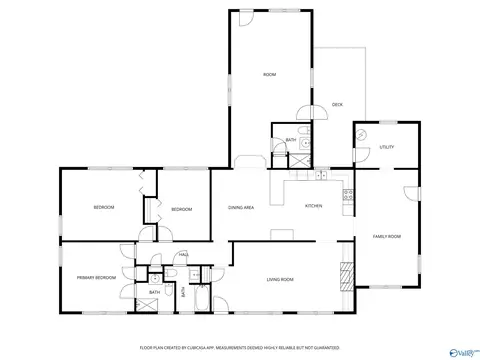 Floorplan - 206 Suffield St, Athens, AL 35611 photo 1 of 1