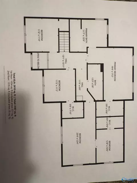 Floorplan - 280 County Road 1542, Eva, AL 35621 photo 2 of 2
