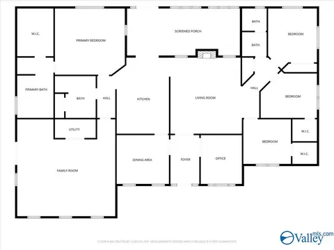 Floorplan - 1868 County Road 51, Dutton, AL 35744 photo 1 of 1
