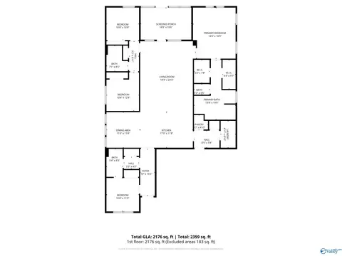 Floorplan - 8793 Segers Trail Loop, Madison, AL 35756 photo 1 of 1