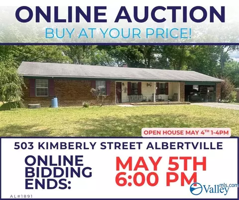 503 Kimberly St, Albertville, AL 35950