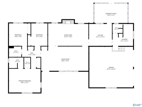 Floorplan - 222 Dee Ann Rd, Trinity, AL 35673 photo 1 of 1