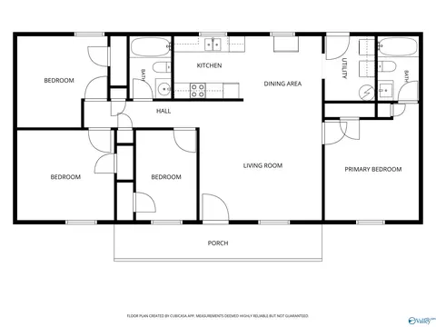 Floorplan - 10810 Griffith Rd, Tanner, AL 35671 photo 1 of 1