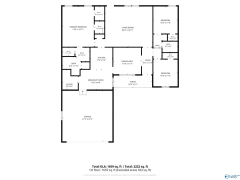 Floorplan - 18220 E Limestone Rd, Athens, AL 35613 photo 1 of 1