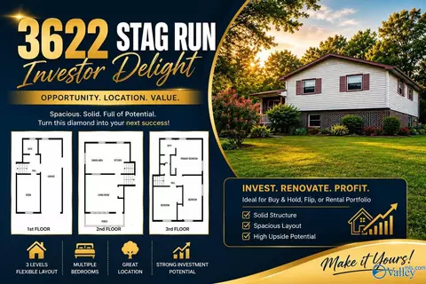 3622 Stag Run Dr, Huntsville, AL 35810