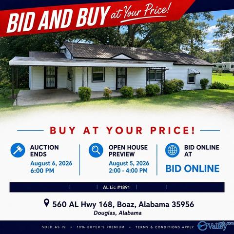 560 Alabama Highway 168, Boaz, AL 35956