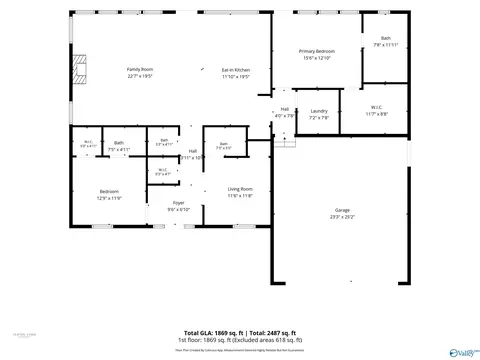 Floorplan - 1889 Scenic Dr, Section, AL 35771 photo 1 of 1