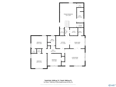 Floorplan - 103 Hendrix St, Oneonta, AL 35121 photo 1 of 1
