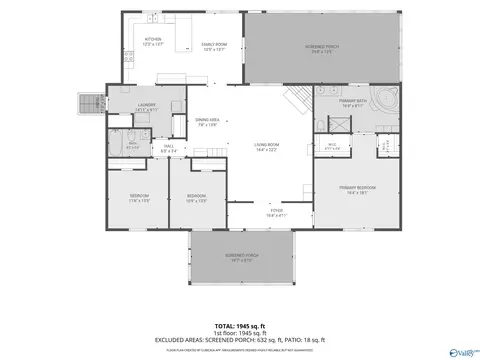Floorplan - 10895 Griffith Rd, Tanner, AL 35671 photo 1 of 1