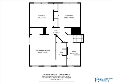Floorplan - 589 Cobb Rd, Arab, AL 35016 photo 3 of 3