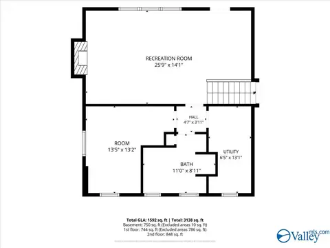 Floorplan - 589 Cobb Rd, Arab, AL 35016 photo 1 of 3