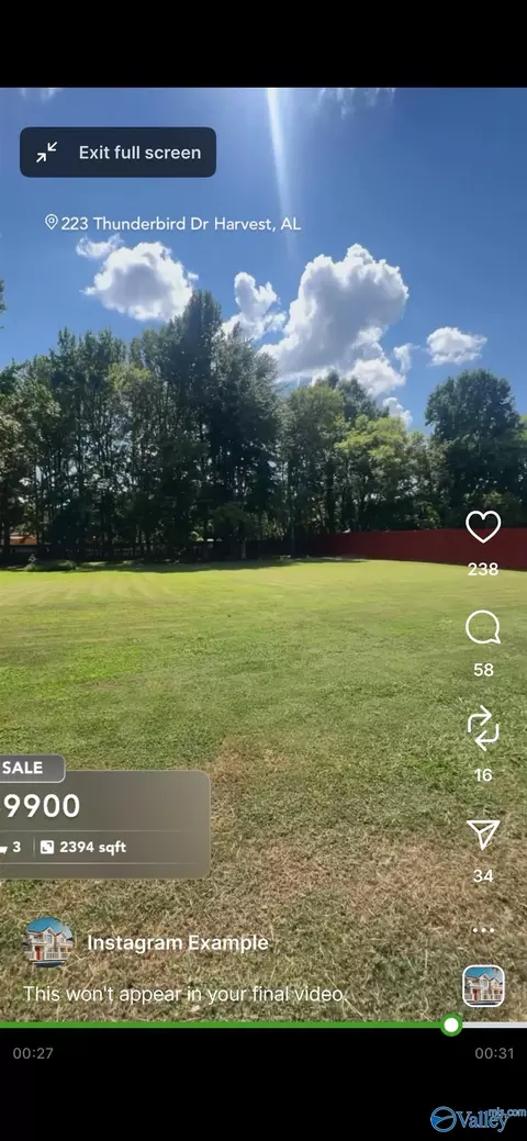 223 Thunderbird Dr, Harvest, AL 35749