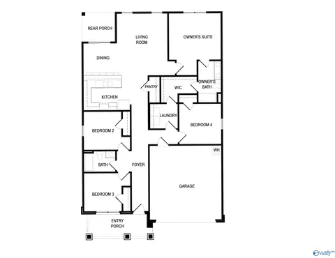 Floorplan - 922 Strain Rd, Athens, AL 35613 photo 1 of 1